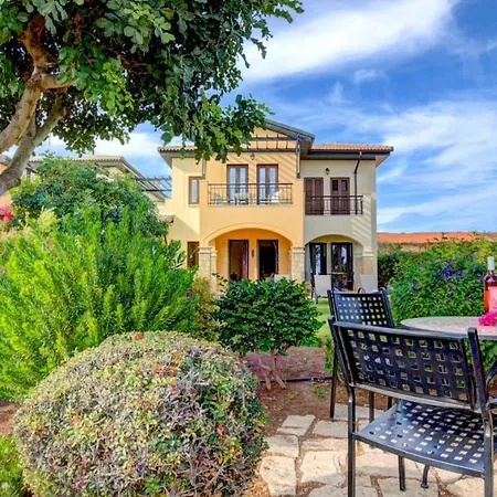 Ground Floor With Golf And Sea Views - Roudias, Aphrodite Hills Апартаменты Куклия