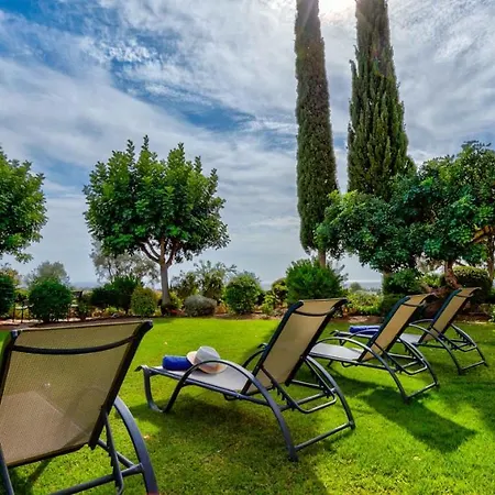 Ground Floor With Golf And Sea Views - Roudias, Aphrodite Hills Apartman