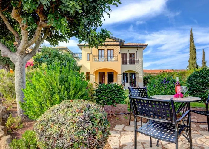 Ground Floor With Golf And Sea Views - Roudias, Aphrodite Hills Lägenhet Kouklia